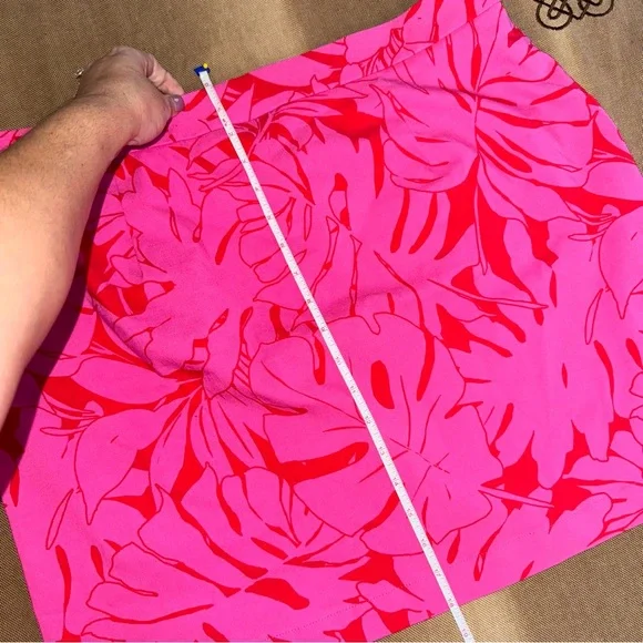 Rafaella NWT! Ladies Stretch Skort With Pockets In Carmine Rose Size XL - Picture 13 of 13